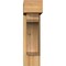 Ekena Millwork Legacy Block Rough Sawn Bracket w/ Offset Brace, Western Red Cedar, 6"W x 18"D x 22"H BKT0604X18X22LEC05RWR - alternate 2